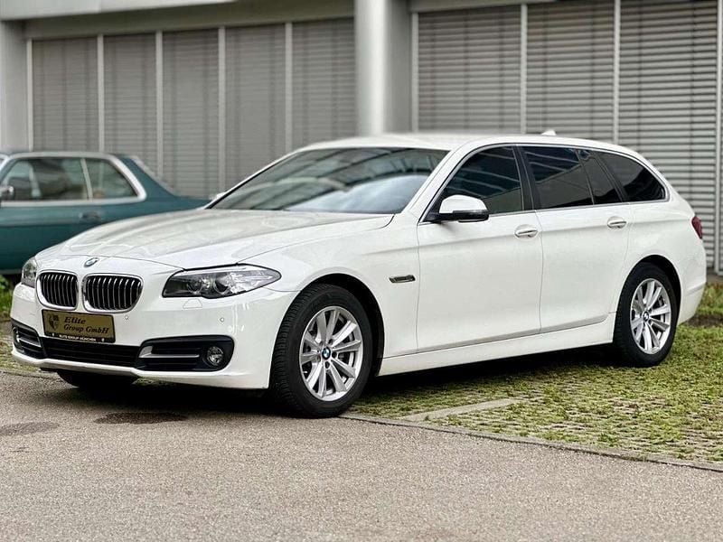 Weiß Gebraucht 2013 BMW 520 Performance Kombi | 11.800 € (Guter Preis) - Bild 1/4