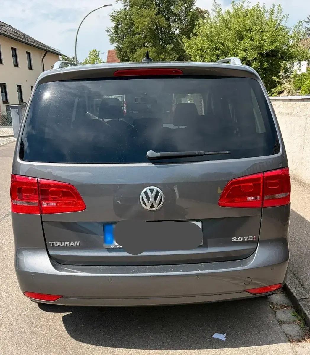 Gebraucht VW Touran 170 PS (125 kW) 2011 Silber Van / Kleinbus