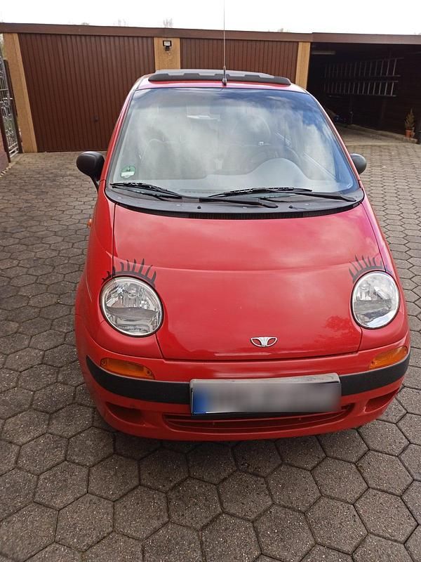 Rot Gebraucht 1999 Chevrolet Matiz Kleinwagen | 950 € - Bild 1/4