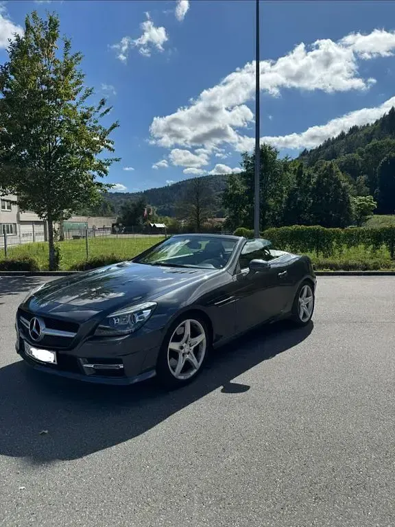 Gebraucht Mercedes SLK250 204 PS (150 kW) 2013 Schwarz Cabrio