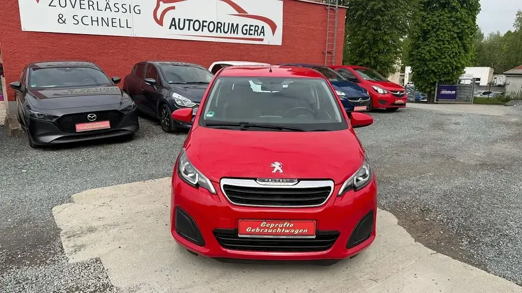 Gebraucht Peugeot 108 69 PS (50 kW) 2017 Rot Kleinwagen