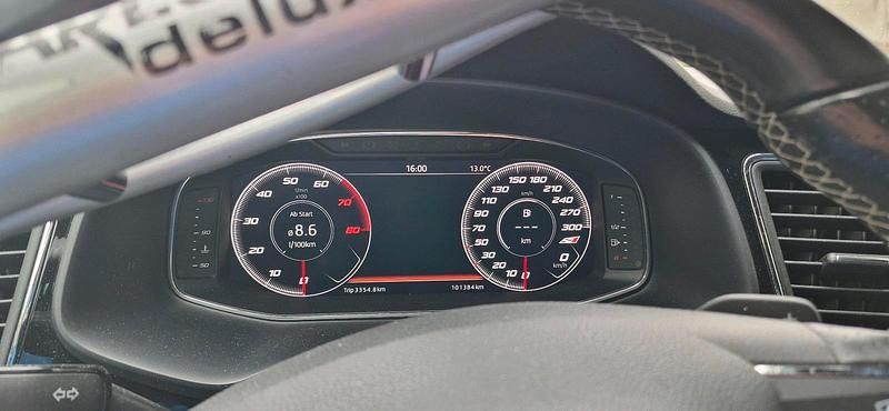 Gebraucht Seat Leon ST CUPRA 300 PS (220 kW) 2018 Orange Kombi