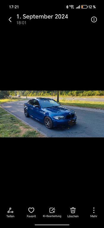 Gebraucht BMW 135 Performance 306 PS (225 kW) 2007 Blau Kleinwagen