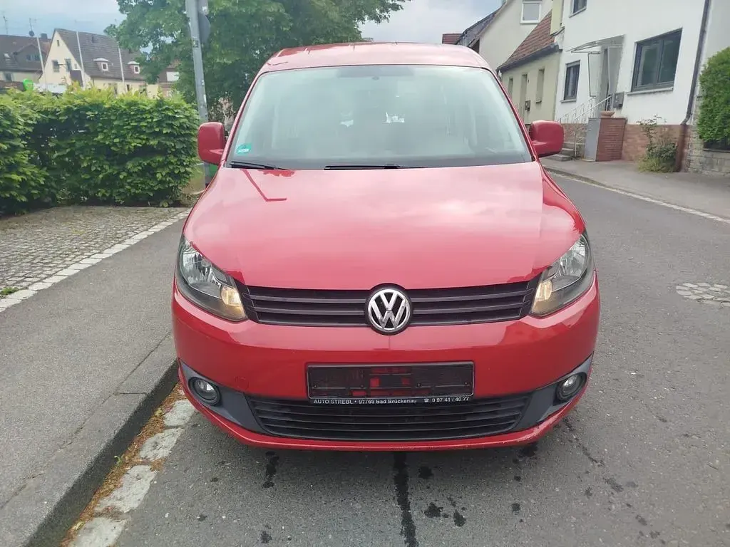 Brugt VW Caddy Trendline 102 HK (75 kW) 2013 Rød MPV