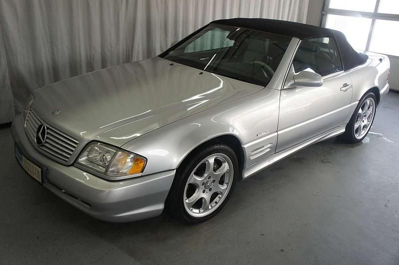 Gebraucht Mercedes SL500 306 PS (225 kW) 2002 Silber Cabrio