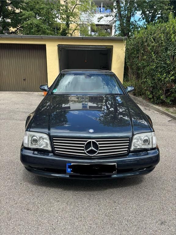 Blau Gebraucht 1997 Mercedes SL500 Cabrio | 27.999 € (Superpreis) - Bild 1/4