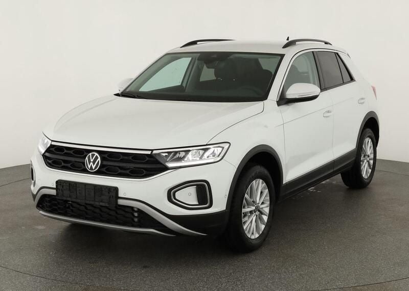 Pure white Neu 2025 VW T-Roc Life SUV | 30.445 € (Superpreis) - Bild 1/4