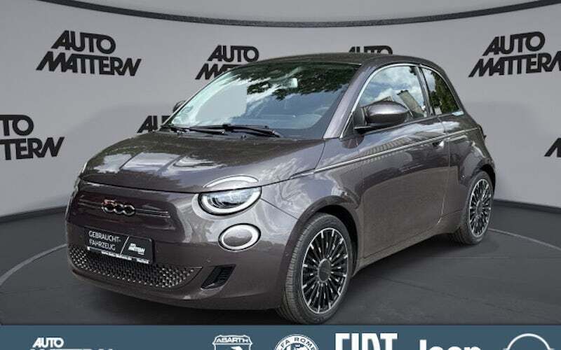 Grau Gebraucht 2021 Fiat 500e Limousine | 18.390 € (Fairer Preis) - Bild 1/4