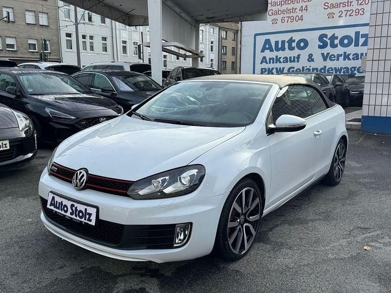 Weiß Gebraucht 2014 VW Golf Cabriolet GTI Cabrio | 16.900 € (Fairer Preis) - Bild 1/4