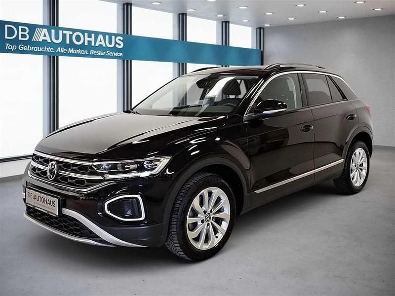 Schwarz Gebraucht 2023 VW T-Roc Style SUV | 26.730 € (Guter Preis) - Bild 1/4