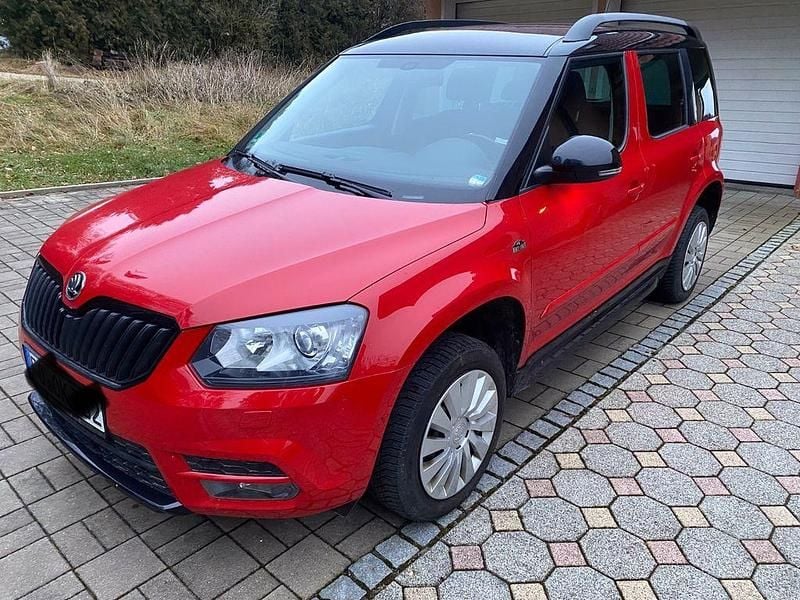 Rot Gebraucht 2016 Skoda Yeti Monte Carlo SUV | 9.990 € (Fairer Preis) - Bild 1/4