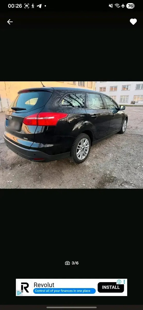 Gebraucht Ford Focus 100 PS (73 kW) 2017 Schwarz Kombi