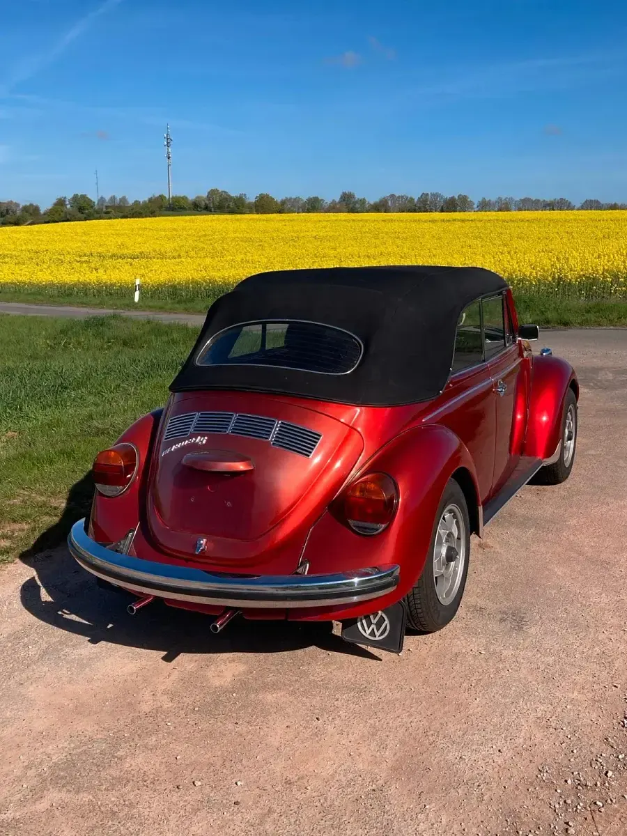Gebraucht VW Käfer 40 PS (29 kW) 1974 Rot Cabrio