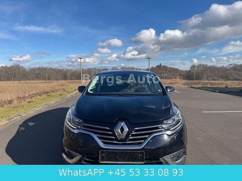 Gebraucht Renault Espace 131 PS (96 kW) 2015 Schwarz Van / Kleinbus
