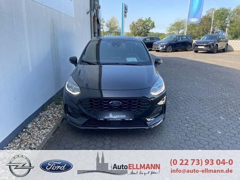Schwarz Gebraucht 2023 Ford Fiesta ST-Line Kleinwagen | 23.850 € (Teuer) - Bild 1/4