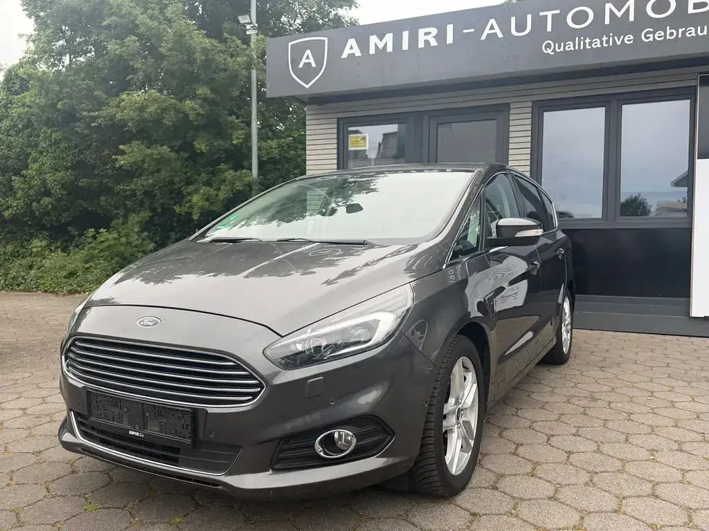 Occasion Ford S-MAX Titanium 241 ch (177 kW) 2017 Gris Monospace