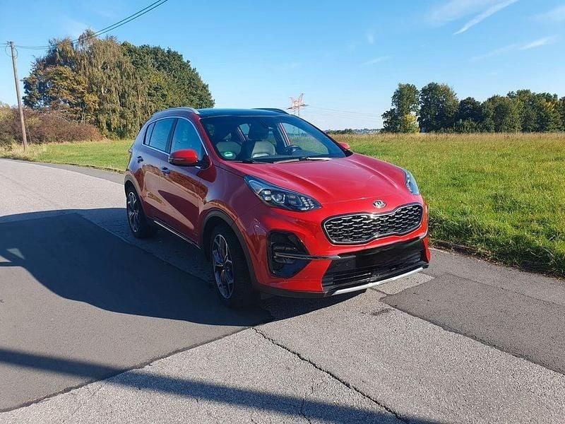 Rot Gebraucht 2019 Kia Sportage GT-Line SUV | 18.190 € (Guter Preis) - Bild 1/4