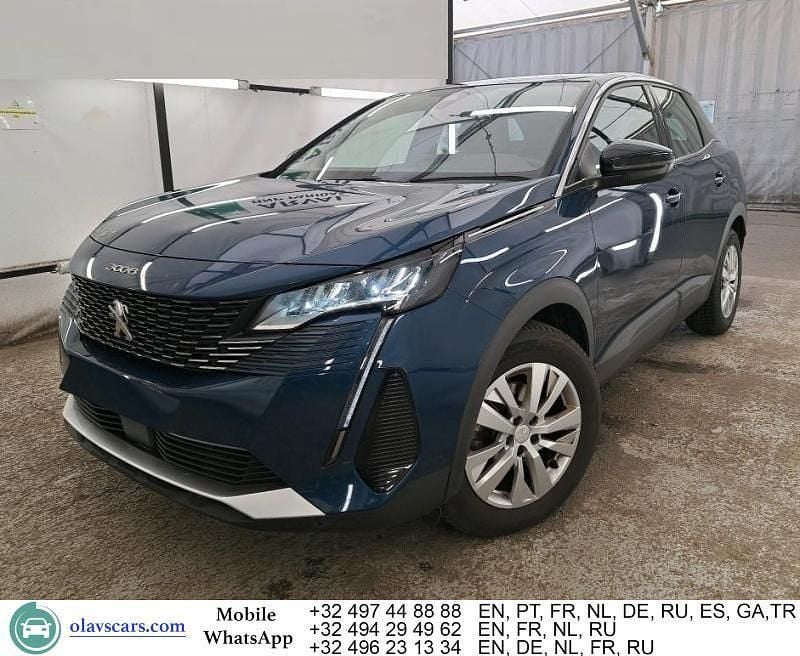 Blau Gebraucht 2022 Peugeot 3008 SUV | 16.577 € (Superpreis) - Bild 1/4