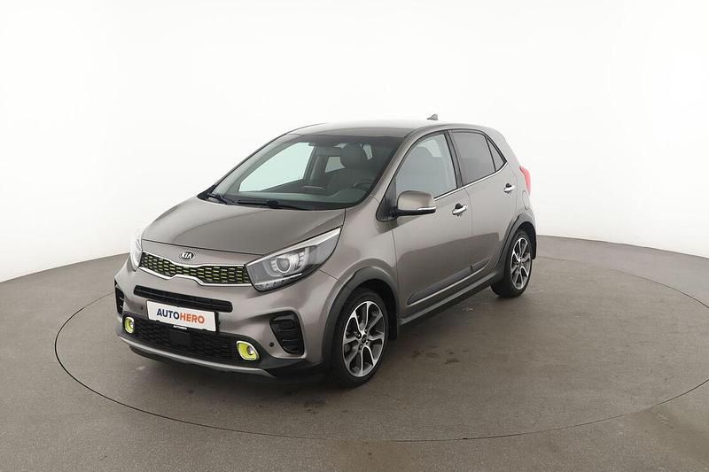 Grau Gebraucht 2018 Kia Picanto X-Line Kleinwagen | 14.140 € (Fairer Preis) - Bild 1/3
