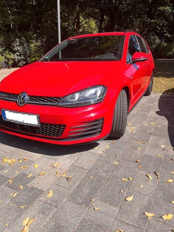 Rot Gebraucht 2016 VW Golf VII GTD Kombi | 16.250 € (Guter Preis) - Bild 1/4