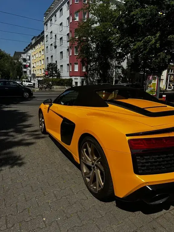 Gebraucht Audi R8 Spyder Performance 620 PS (456 kW) 2020 Gelb Cabrio