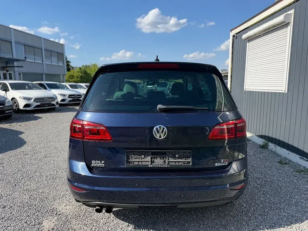 Gebraucht VW Golf Sportsvan Highline 150 PS (110 kW) 2016 Blau Van / Kleinbus