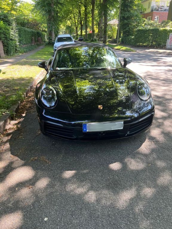 Schwarz Gebraucht 2021 Porsche 911 Carrera S Cabriolet Cabrio | 137.500 € (Fairer Preis) - Bild 1/4