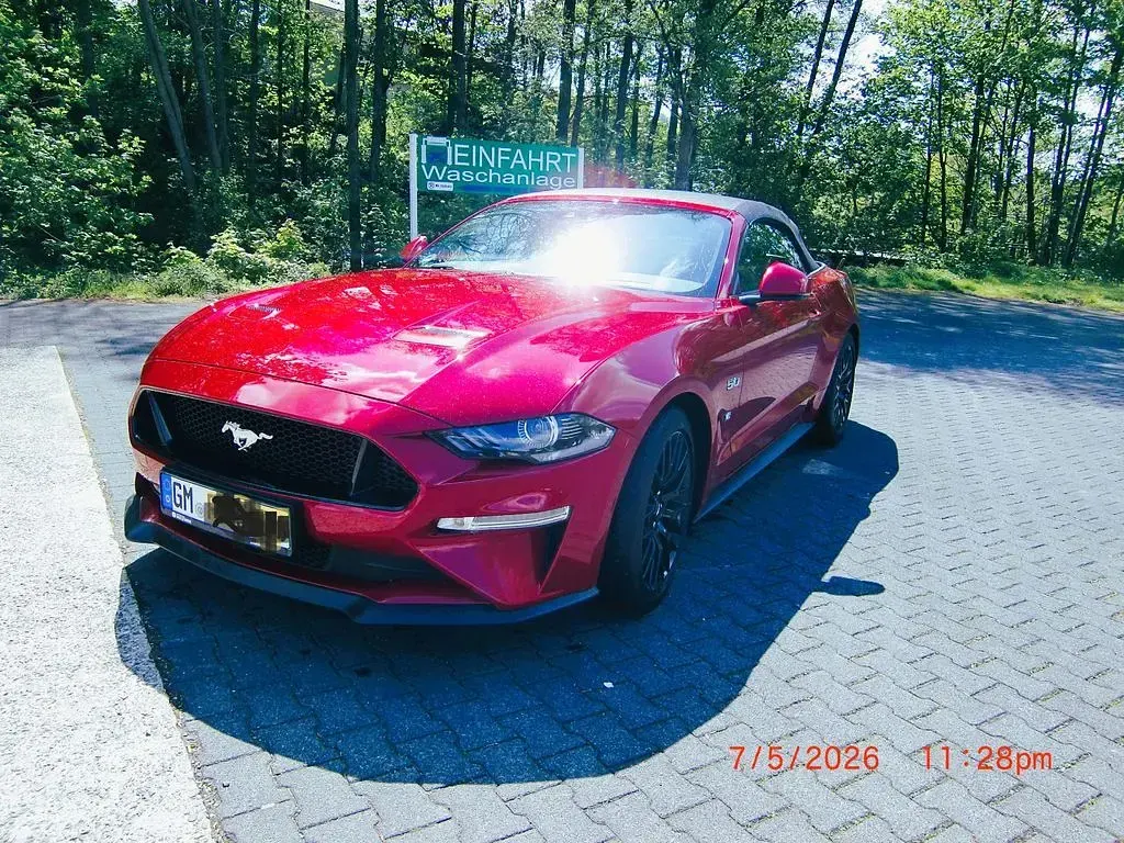 Gebraucht Ford Mustang GT 450 PS (330 kW) 2020 Rot Cabrio
