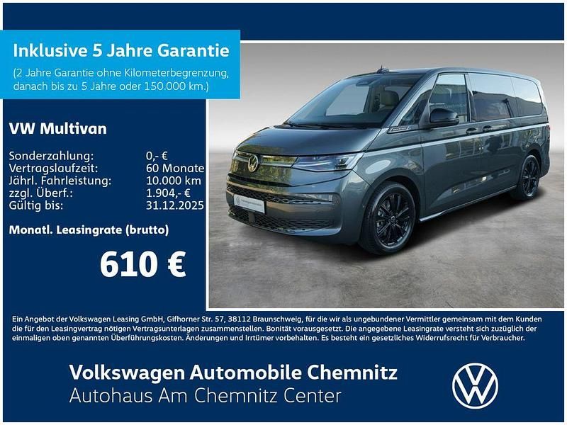 Grau Neu 2025 VW Multivan Goal Van | 73.980 € - Bild 1/4