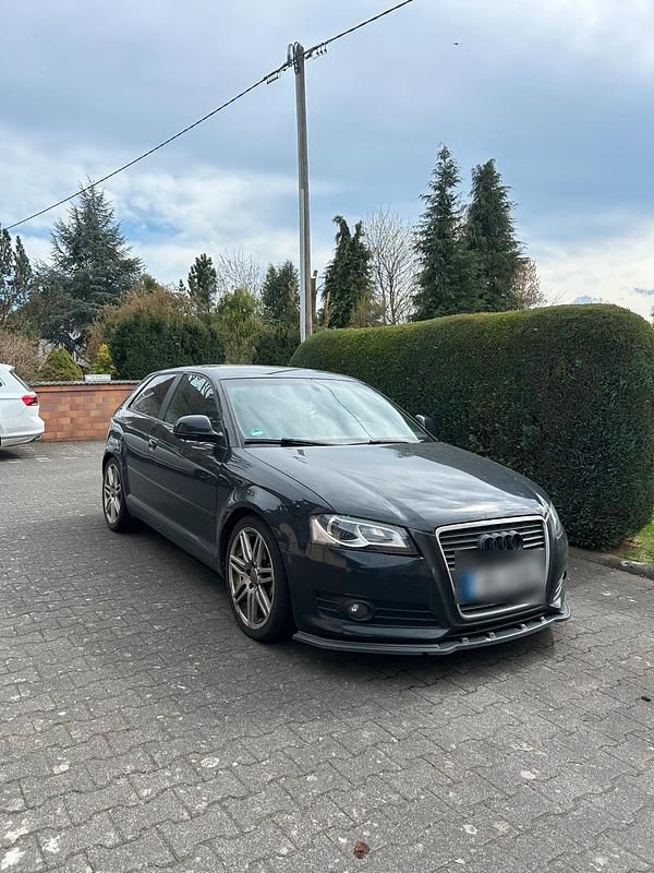 Schwarz Gebraucht 2008 Audi A3 S-Line Kleinwagen | 2.495 € (Superpreis) - Bild 1/4