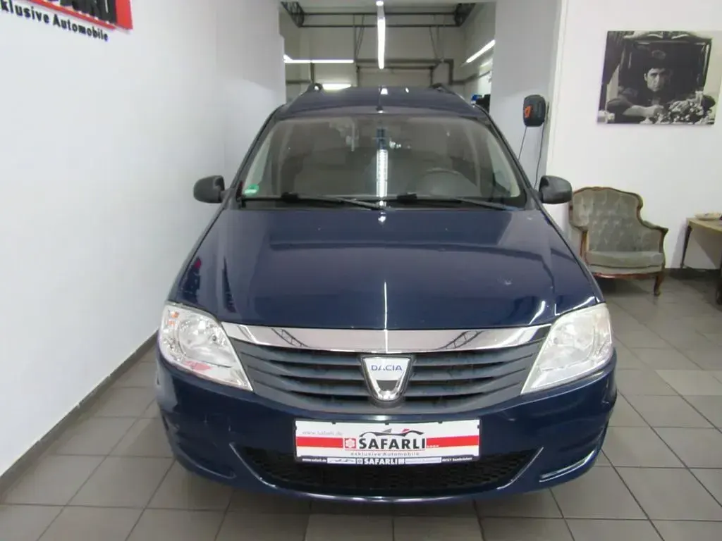 Gebraucht Dacia Logan MCV 87 PS (63 kW) 2010 Blau Kombi