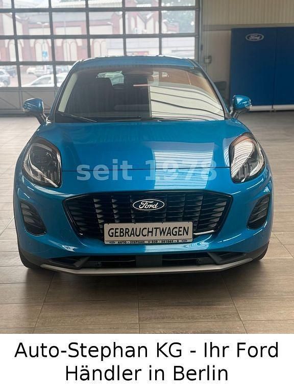 Neu Ford Puma Titanium 125 PS (91 kW) 2025 Blau Limousine