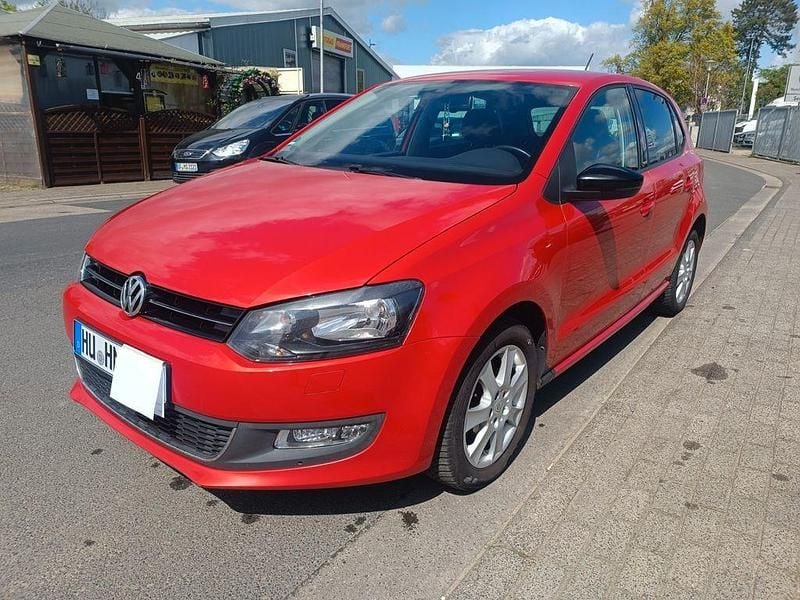 Gebraucht VW Polo Style 90 PS (66 kW) 2012 Orange Kleinwagen