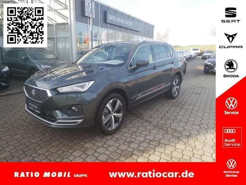 Dark camouflage green metallic Neu 2024 Seat Tarraco 4Drive SUV | 44.880 € (Teuer) - Bild 1/4