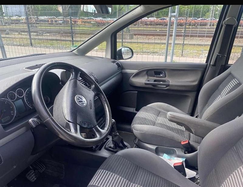 Gebraucht VW Sharan United 140 PS (102 kW) 2008 Schwarz Van / Kleinbus