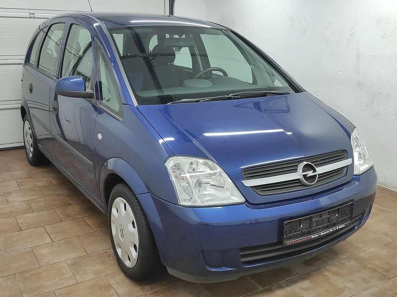 Gebraucht Opel Meriva Enjoy 101 PS (74 kW) 2003 Blau Van / Kleinbus