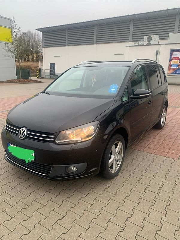Gebraucht VW Touran 140 PS (102 kW) 2012 Schwarz Van / Kleinbus