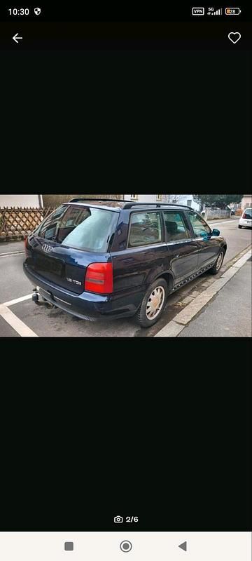 Gebraucht Audi A4 110 PS (80 kW) 1998 Blau Kombi