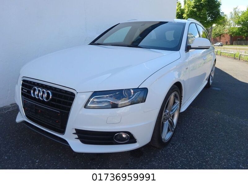 Weiß Gebraucht 2009 Audi A4 S-Line Kombi | 6.500 € (Guter Preis) - Bild 1/4