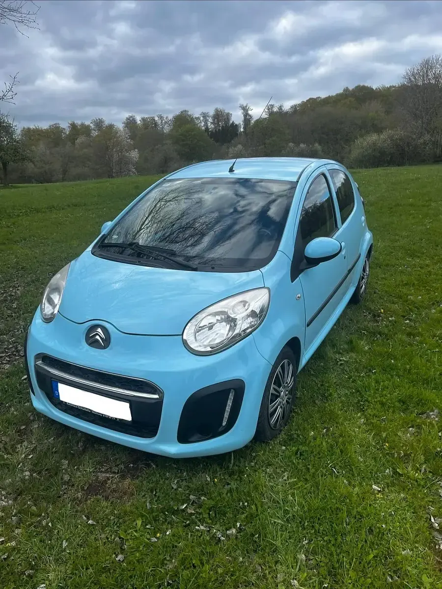 Gebraucht Citroën C1 68 PS (50 kW) 2013 Blau Kleinwagen