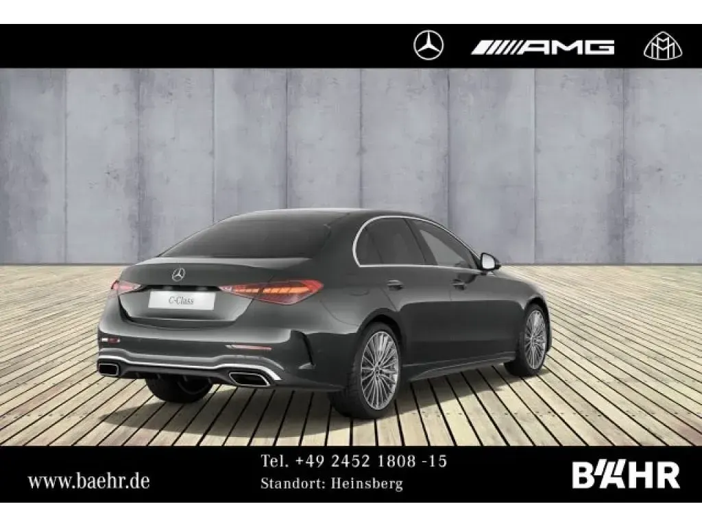 Gebraucht Mercedes C200 AMG 204 PS (150 kW) 2025 Lack graphitgrau Limousine