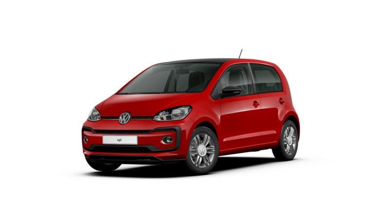 Usado VW up! high up! 90 HP (66 kW) 2017 Vermelho Citadino