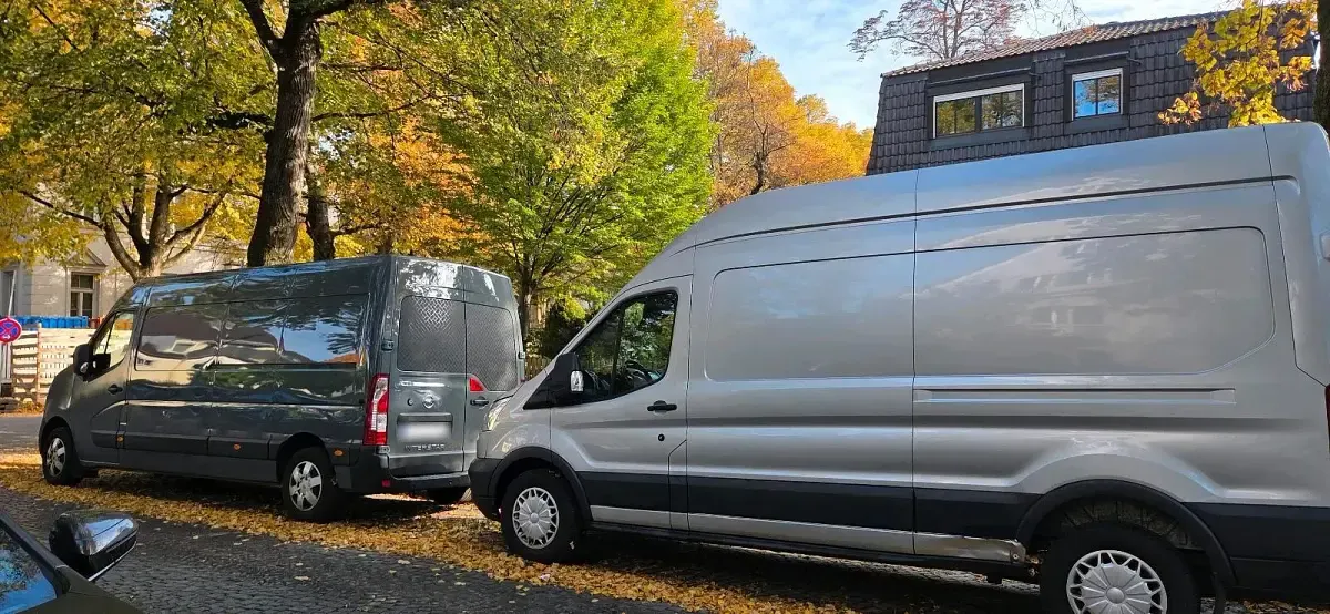 Gebraucht Ford Transit 110 PS (80 kW) 2015 Silber Van / Kleinbus