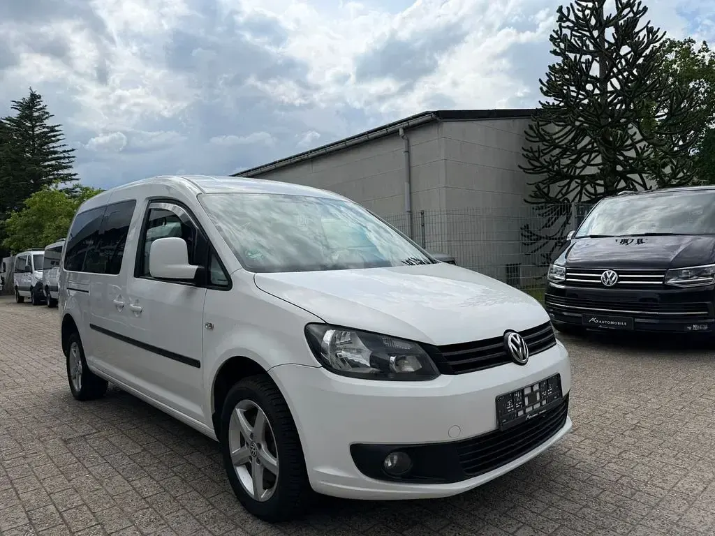 Gebraucht VW Caddy Comfortline 110 PS (80 kW) 2015 Weiß Van / Kleinbus