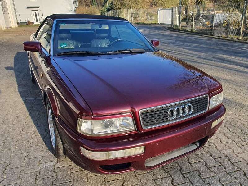 Violett Gebraucht 1997 Audi Cabriolet Cabrio | 7.900 € (Superpreis) - Bild 1/4