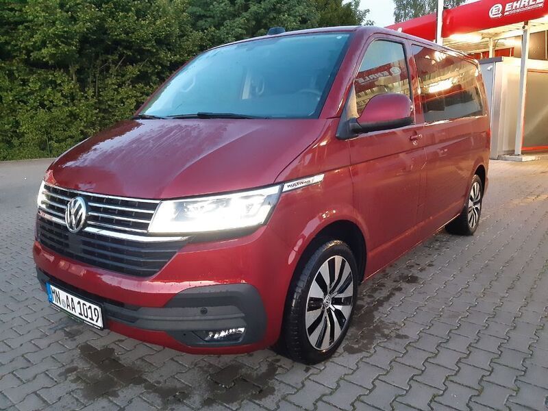 Rot Gebraucht 2021 VW T6.1 Comfortline Van | 52.550 € (Teuer) - Bild 1/4