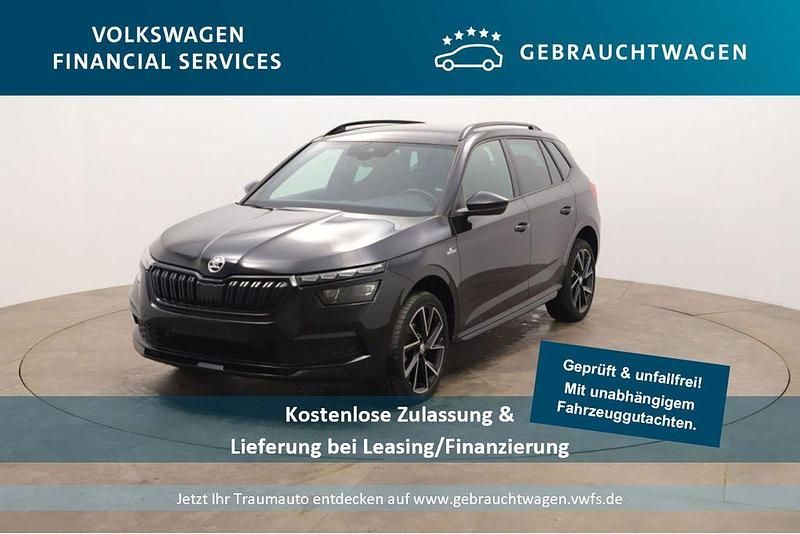 Schwarz Gebraucht 2021 Skoda Kamiq Monte Carlo SUV | 19.299 € (Fairer Preis) - Bild 1/4
