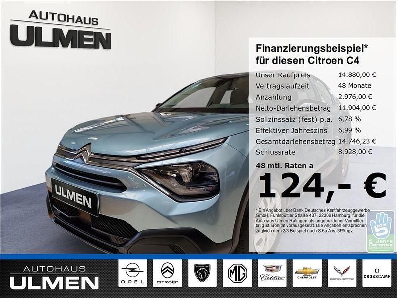 Gebraucht Citroën C4 Live 101 PS (74 kW) 2023 Blau Limousine
