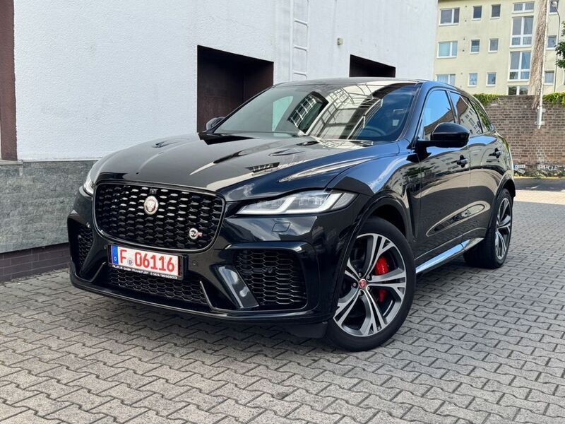 Schwarz Gebraucht 2022 Jaguar F-Pace SVR SUV | 46.999 € - Bild 1/4