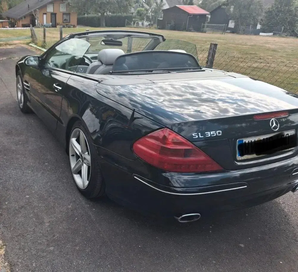 Gebraucht Mercedes SL350 245 PS (180 kW) 2004 Schwarz Cabrio